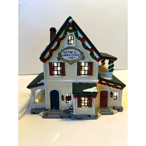 Copperfield Keepsake "Doctor G. Lowenstein" Porcelain Lighted House